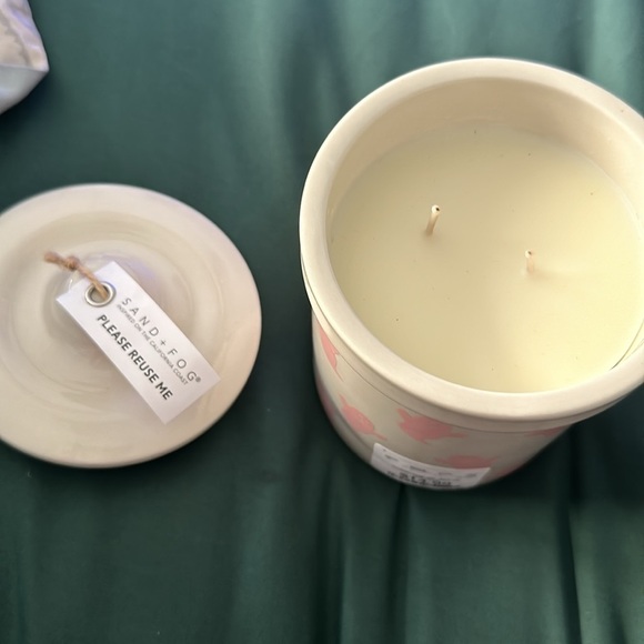 Pink Halloween Ghost Candle Sand & Fog apple spice NEW HTF viral👻👻👻👻 - Picture 6 of 7